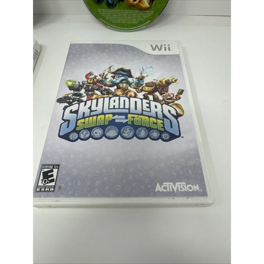 Lot Of 2 Skylanders Nintendo Wii Games: Giants And Swap Force Games Only Tested